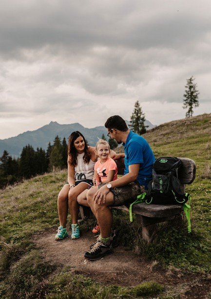 Geführte Wanderungen mit der Gastgeberfamilie